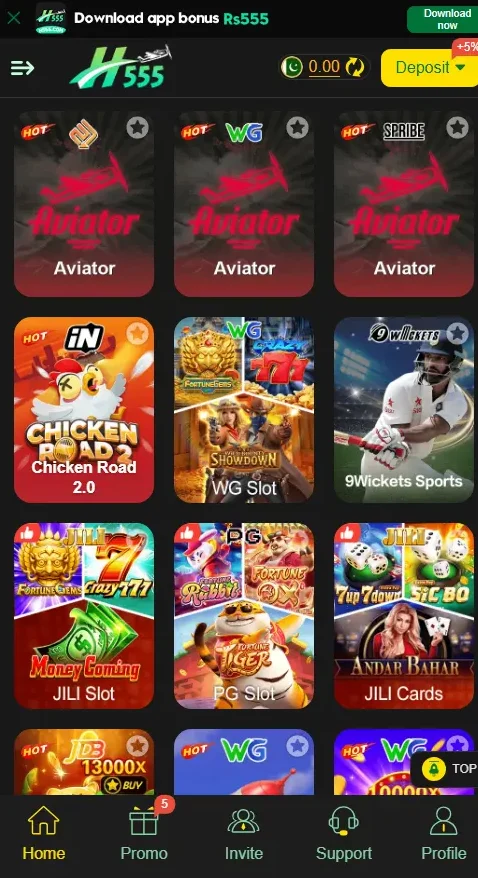 H555 Game